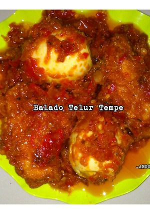Foto resep 22. Balado Telur Tempe