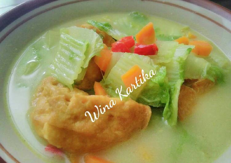 Resep Sayur Sawi Santan Oleh Wina Kartika Cookpad