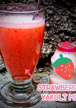 Foto resep Strawberry Yakult Mix