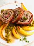 Schweinelende gefüllt