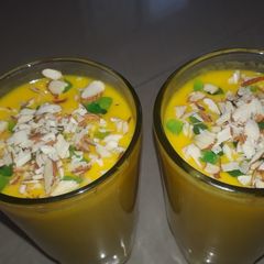 A picture of Mango milkshake.