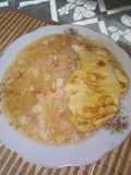 Locro de calabaza pollo a la mostaza