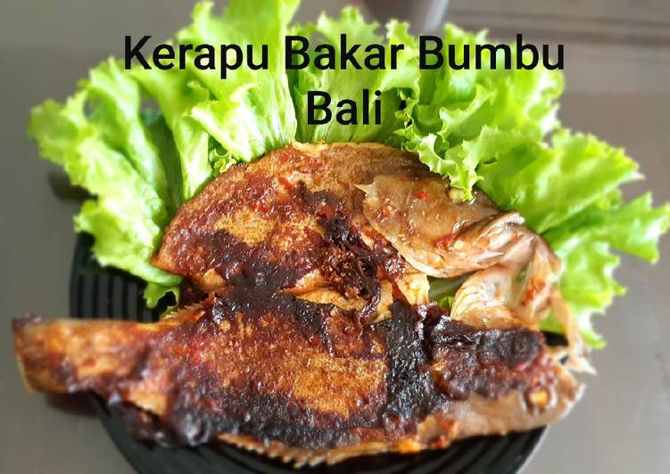 Resep Baru Kerapu Bakar Bumbu Bali Enak Bergizi