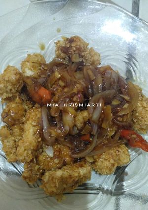 Foto resep Ayam Tepung Oat Teriyaki