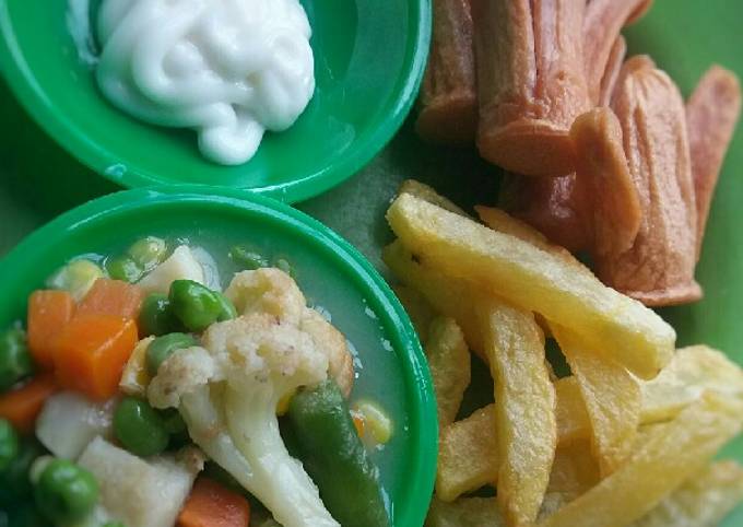 🍲 Tumis Kembang Kol Frozen With Mixed Vegetables