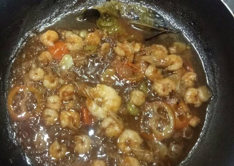 Resep Baby udang lada hitam Anti Gagal