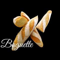 خبز الباڨيت (baguette)-レシピのメイン写真