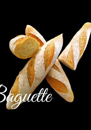 صورة لوصفة خبز الباڨيت (baguette)