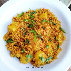 Quick Fix Potatoed Rice A picture of Quick Fix Potatoed Rice.