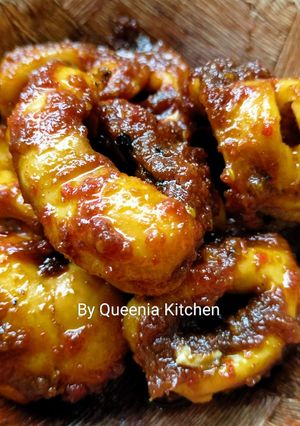 Foto resep Cumi sotong panggang teplon anti alot bumbu meresap sempurna 🥰