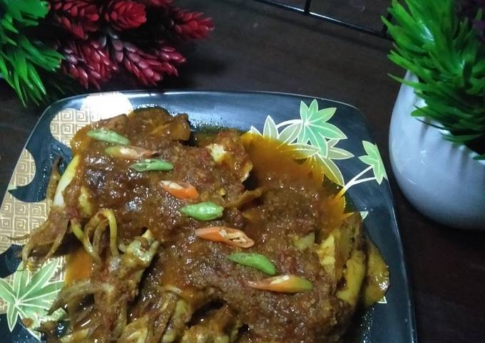 Cumi kuah balado