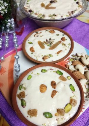 A picture of Paneer kheer.