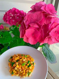 Hình của món Bắp xào bơ 🌽🧈🦐.
