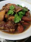 Ayam ungkep minyak wijen