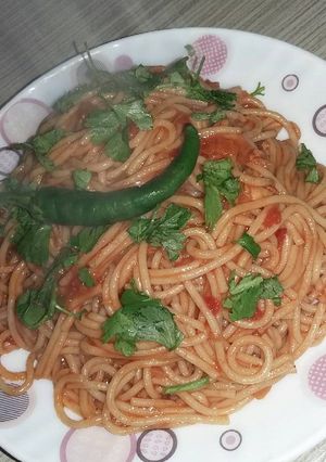 صورة لوصفة 🍝سباكتي على طريقتي🍝