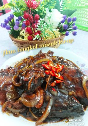 Gambar Ikan tongkol masak kicap