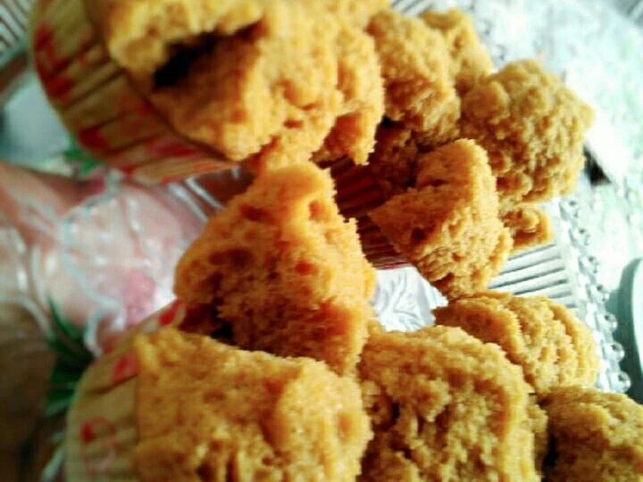 Langkah Mudah untuk Membuat Resep Bolu kukus gula merah merekah yang Menggugah Selera Anti Ribet, Bikin Ngiler