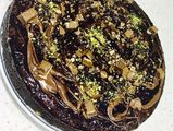 كيكة الشوكولا بصوص النسكافيه بطريقتي