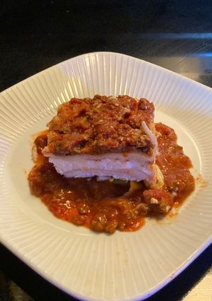 A picture of Lasagna.