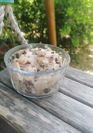 Une photo de Glace banane pépites de chocolat thermomix