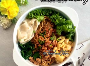Foto resep Mie Yamin (versi kering manis gurih)