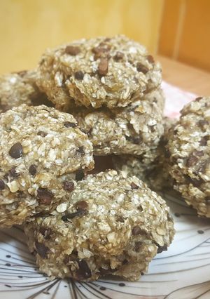 Foto principal de Galletas con nibs de cacao y coco