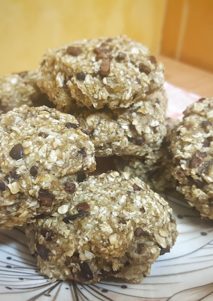 Una foto de Galletas con nibs de cacao y coco