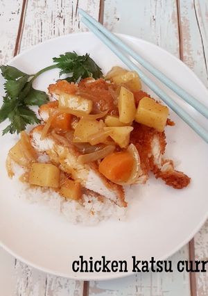 Foto resep Chicken Katsu Curry