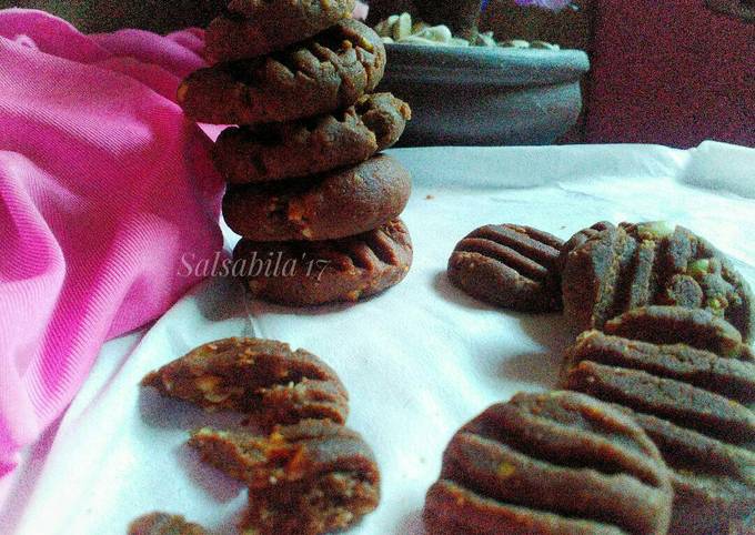 Cookies coklat kacang teflon(lagi)#cookpadpeduli #kankerpayudara