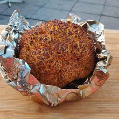 Smoked Cauliflower Head A picture of Smoked Cauliflower Head.