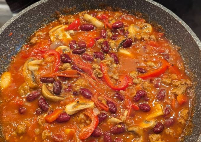My vegetarian chilli