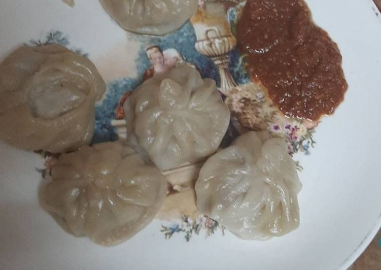 Recipe of Chicken momos in 31 Minutes at Home