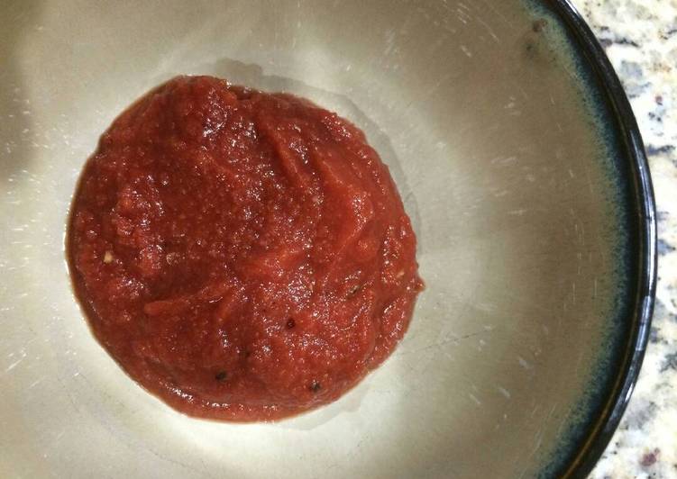 Easy Homemade Ketchup