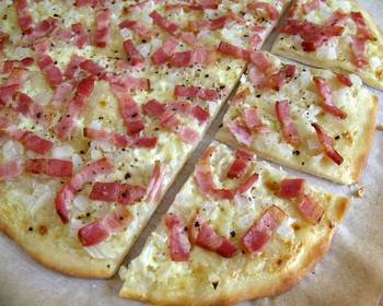 Fresh, Cooking Recipe Flammkuchen Practical Delicious