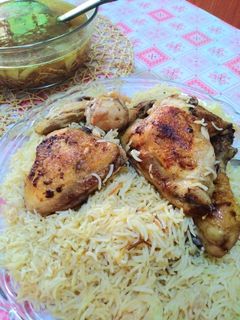 صورة لوصفة دجاج ورز