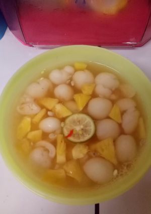 Foto resep Rambutan nanas pedas manis