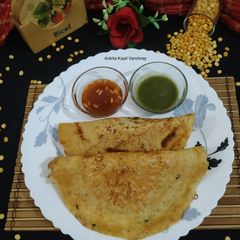 Chana Dal Chilla A picture of Chana Dal Chilla.