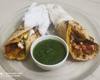 New Recipe Besan paneer jhatpat roll Delicious and Healthy