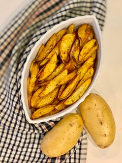 صورة لوصفة بطاطا 🥔 ودجز الصحية 😋👌🏼