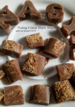 Foto resep Puding coklat marie regal MPASI