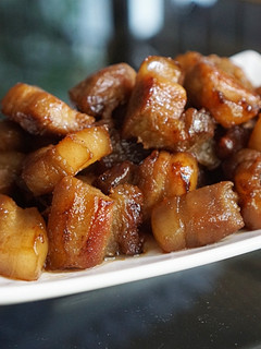 A picture of Stir-Fried Pork Belly with Fish Sauce.