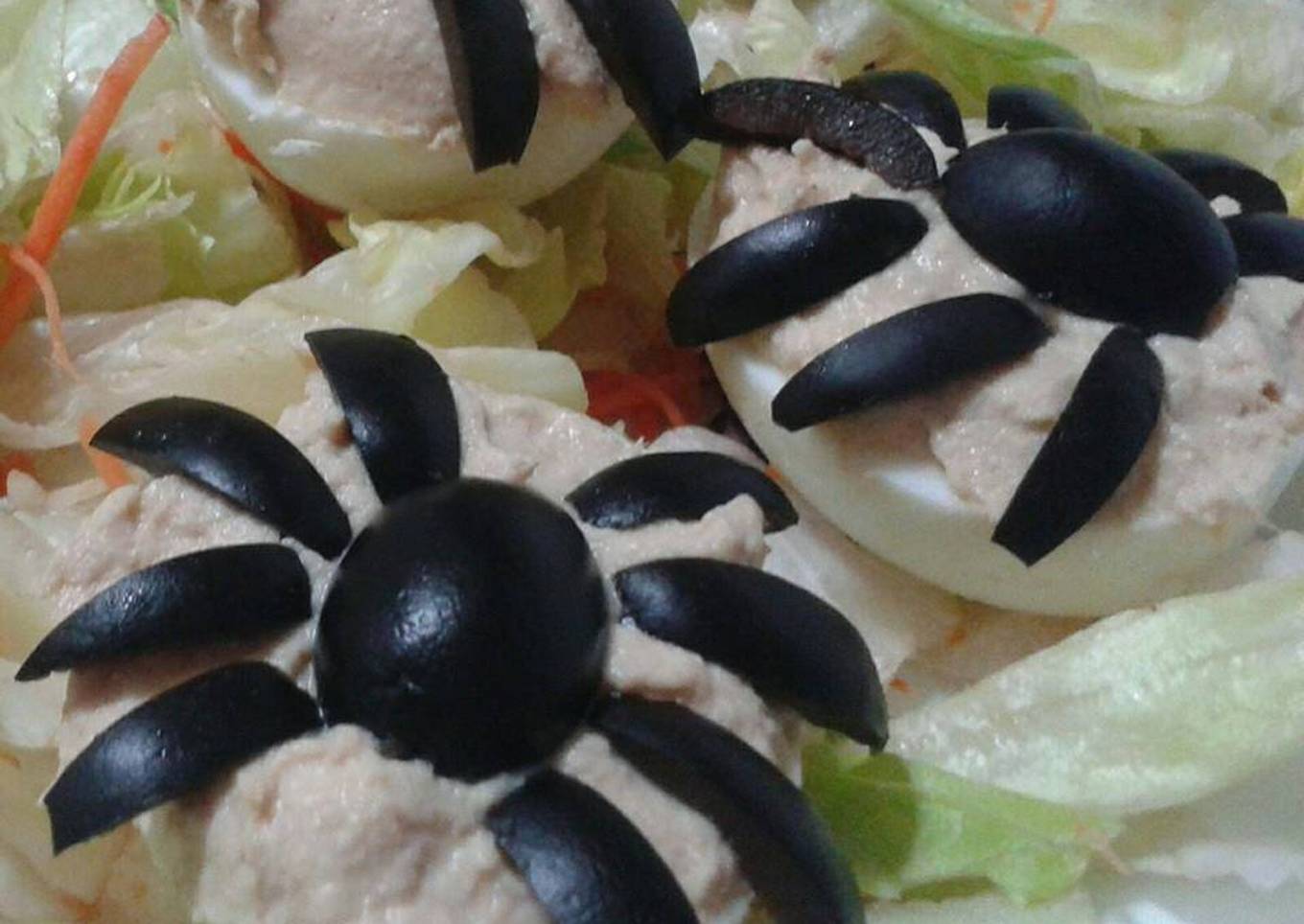 Huevos araña