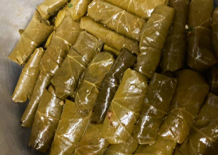 ورق عنب بخلطتي الخاصه