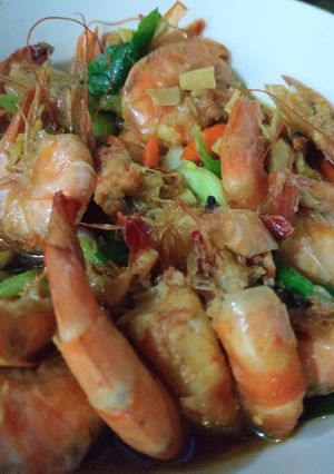 Foto resep Udang tumis