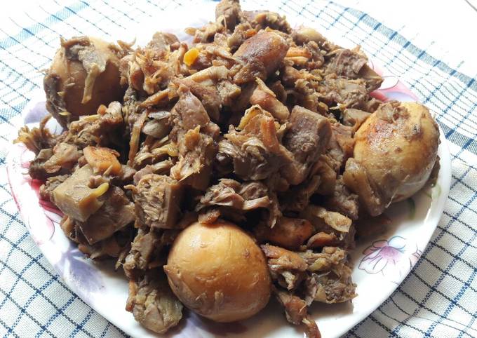 Standar Cara  bikin Gudeg simple yang menggugah selera