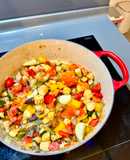 普羅旺斯法式燉菜|Ratatouille #番茄#櫛瓜#甜椒#洋蔥#茄子