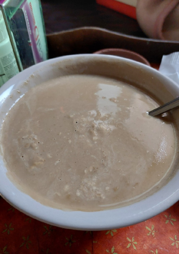 Una foto de Porridge de cola de mono