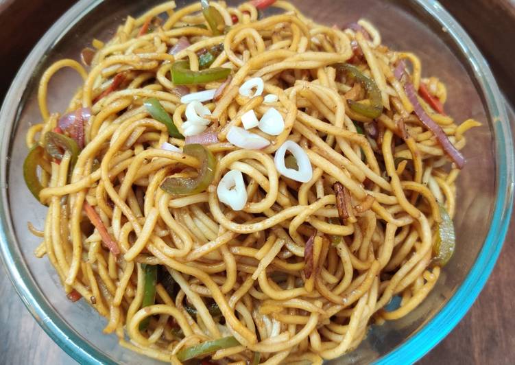 Recipe of Super Quick Homemade Chinese style noodles