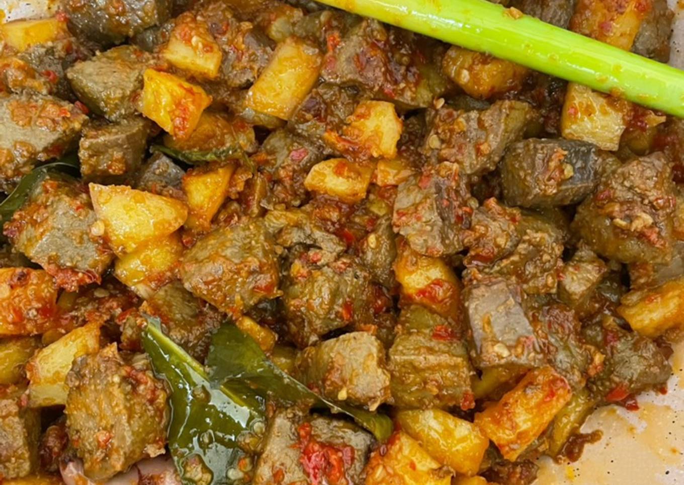 Sambal Goreng Ati Kentang