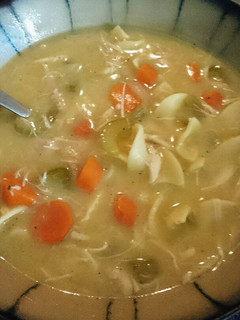 A picture of Classic Creamy Chicken Noodle.